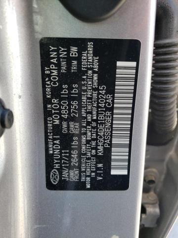 Photo 11 VIN: KMHGC4DE1BU140245 - HYUNDAI GENESIS 3. 