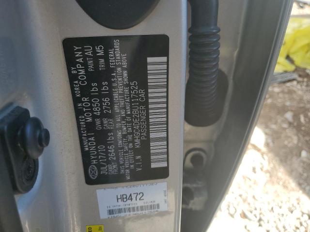 Photo 11 VIN: KMHGC4DE2BU117525 - HYUNDAI GENESIS 3. 