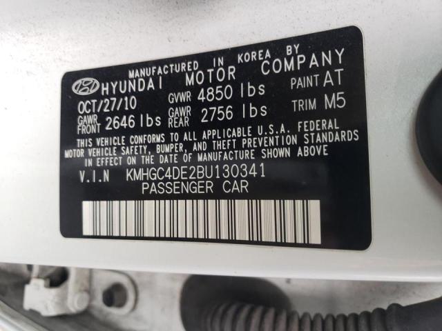 Photo 9 VIN: KMHGC4DE2BU130341 - HYUNDAI GENESIS 3. 