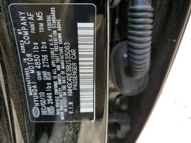 Photo 11 VIN: KMHGC4DE3BU135063 - HYUNDAI GENESIS 