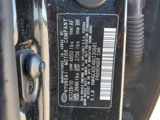 Photo 11 VIN: KMHGC4DE4BU130681 - HYUNDAI GENESIS 3. 