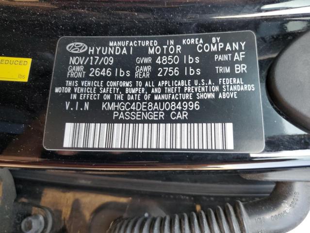 Photo 12 VIN: KMHGC4DE8AU084996 - HYUNDAI GENESIS 