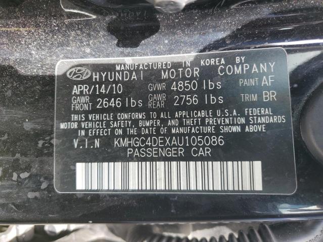 Photo 11 VIN: KMHGC4DEXAU105086 - HYUNDAI GENESIS 3. 