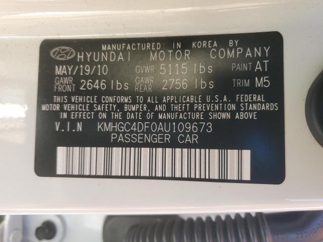 Photo 11 VIN: KMHGC4DF0AU109673 - HYUNDAI GENESIS 4. 