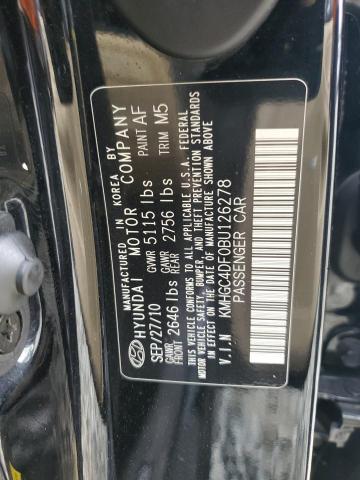 Photo 11 VIN: KMHGC4DF0BU126278 - HYUNDAI GENESIS 4. 