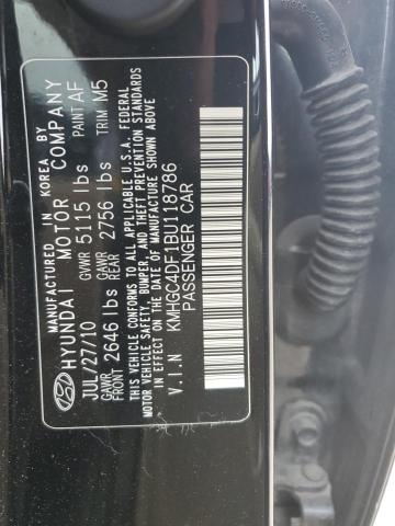 Photo 11 VIN: KMHGC4DF1BU118786 - HYUNDAI GENESIS 4. 