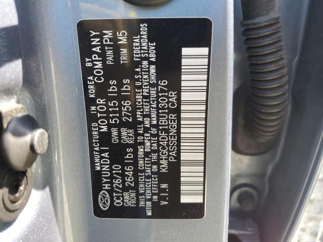 Photo 12 VIN: KMHGC4DF1BU130176 - HYUNDAI GENESIS 4. 