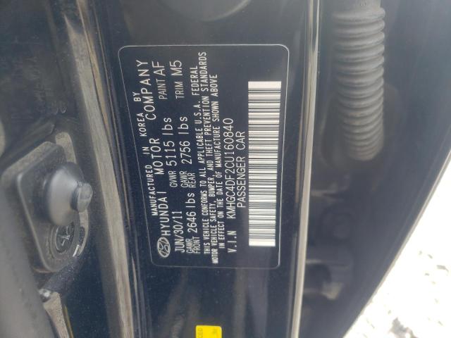 Photo 12 VIN: KMHGC4DF2CU160840 - HYUNDAI GENESIS 4. 