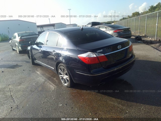 Photo 2 VIN: KMHGC4DF3AU075082 - HYUNDAI GENESIS 