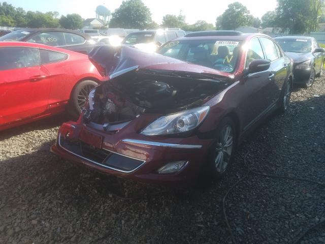 Photo 1 VIN: KMHGC4DF4CU208290 - HYUNDAI GENESIS 4. 