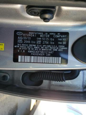 Photo 9 VIN: KMHGC4DF5BU121447 - HYUNDAI GENESIS 4. 