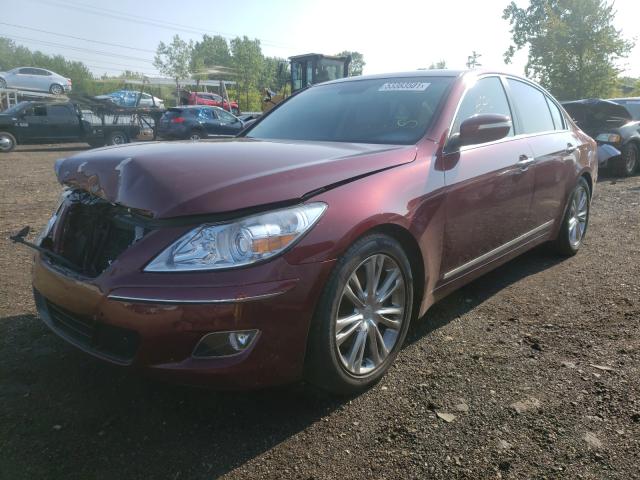 Photo 1 VIN: KMHGC4DF7BU114791 - HYUNDAI GENESIS 4. 