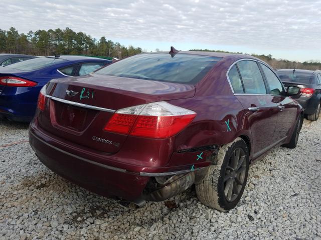 Photo 3 VIN: KMHGC4DF8BU125220 - HYUNDAI GENESIS 4. 