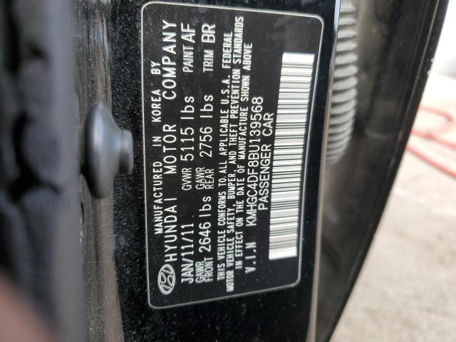 Photo 11 VIN: KMHGC4DF8BU139568 - HYUNDAI GENESIS 4. 