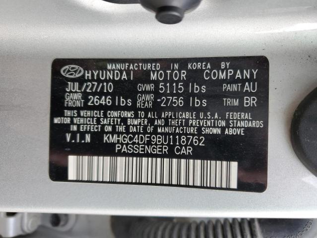 Photo 11 VIN: KMHGC4DF9BU118762 - HYUNDAI GENESIS 4. 