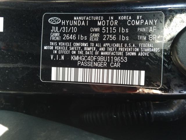 Photo 9 VIN: KMHGC4DF9BU119653 - HYUNDAI GENESIS 4. 