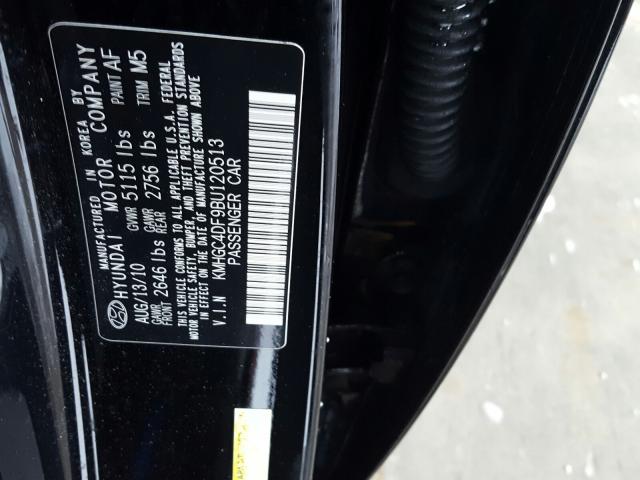 Photo 9 VIN: KMHGC4DF9BU120513 - HYUNDAI GENESIS 4. 