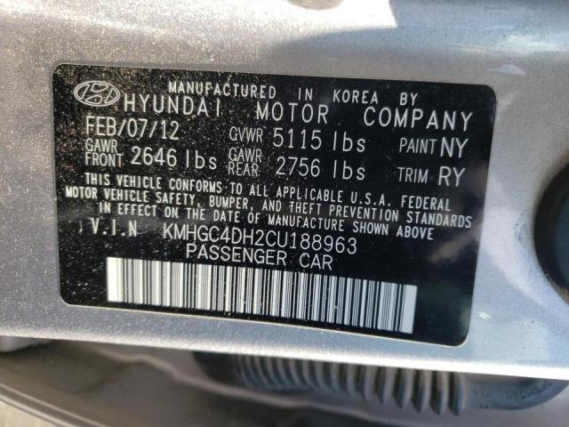 Photo 9 VIN: KMHGC4DH2CU188963 - HYUNDAI GENESIS 5. 