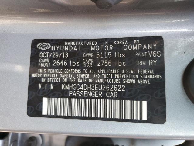 Photo 11 VIN: KMHGC4DH3EU262622 - HYUNDAI GENESIS 