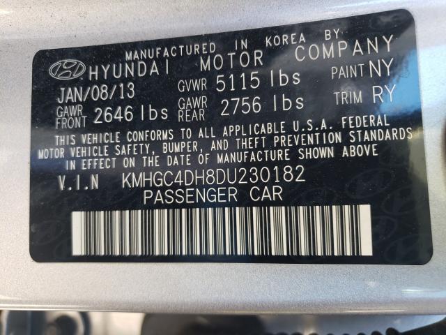 Photo 9 VIN: KMHGC4DH8DU230182 - HYUNDAI GENESIS 5. 