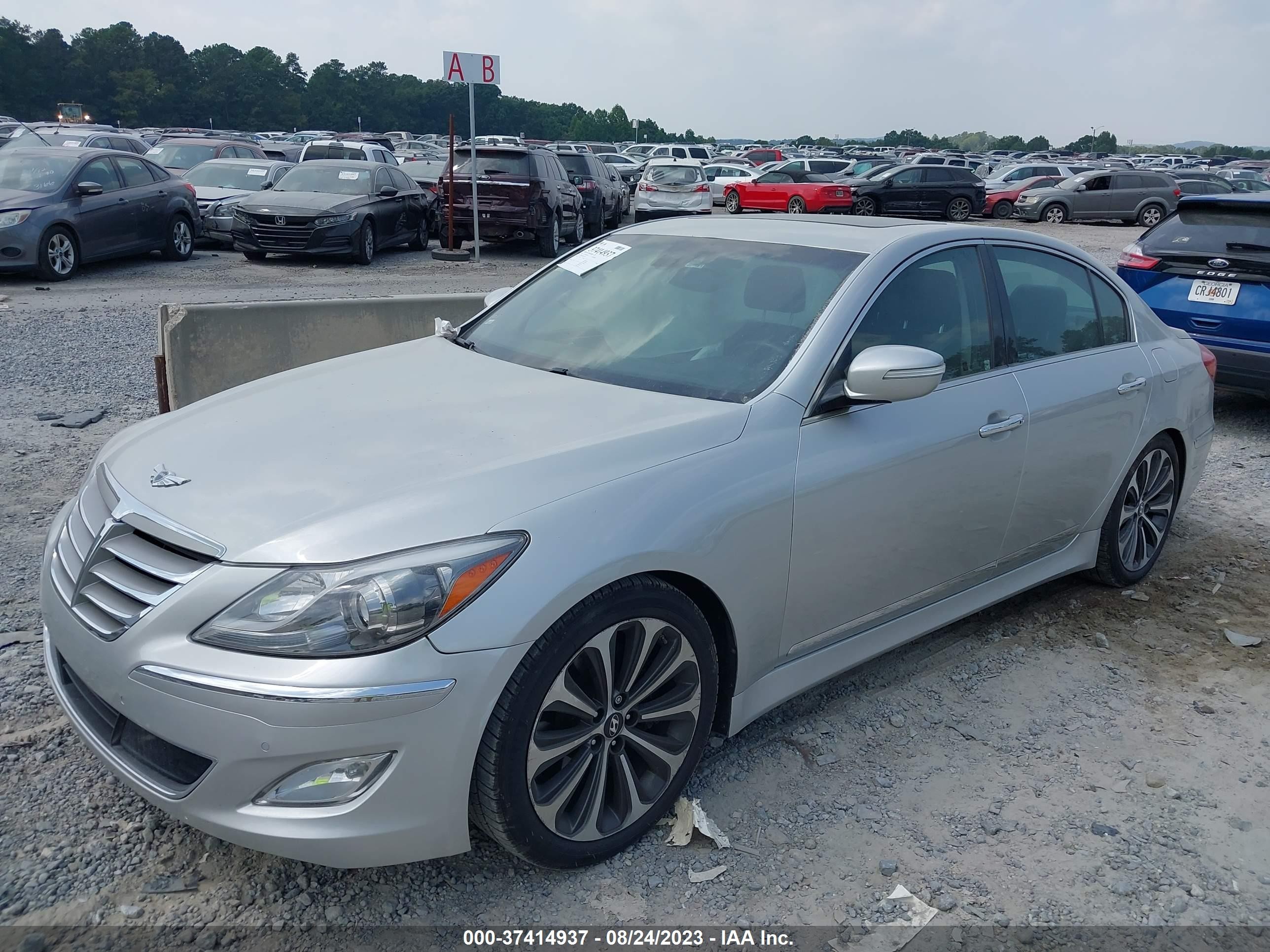 Photo 1 VIN: KMHGC4DHXCU183459 - HYUNDAI GENESIS 