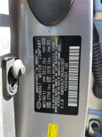 Photo 11 VIN: KMHGH4JF2BU042307 - HYUNDAI EQUUS SIGN 