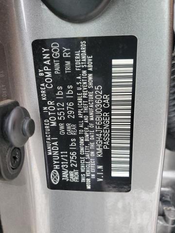 Photo 11 VIN: KMHGH4JF6BU036025 - HYUNDAI EQUUS 