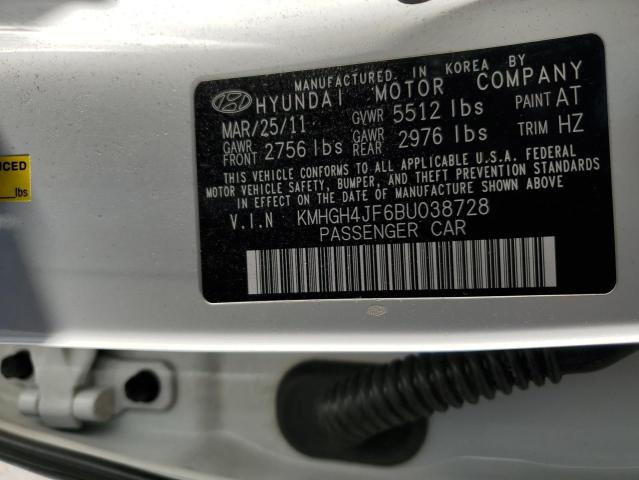 Photo 11 VIN: KMHGH4JF6BU038728 - HYUNDAI EQUUS SIGN 