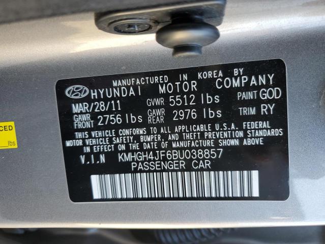 Photo 11 VIN: KMHGH4JF6BU038857 - HYUNDAI EQUUS 