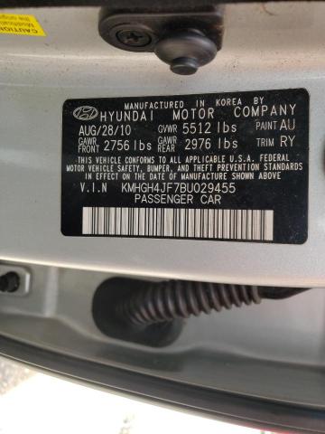 Photo 9 VIN: KMHGH4JF7BU029455 - HYUNDAI EQUUS SIGN 