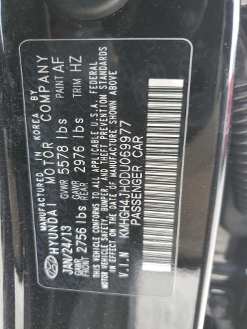 Photo 11 VIN: KMHGH4JH0DU069977 - HYUNDAI EQUUS SIGN 