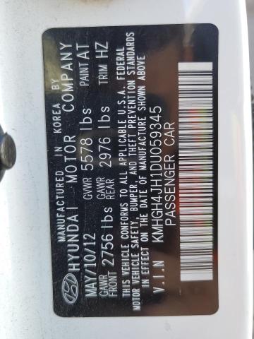 Photo 12 VIN: KMHGH4JH1DU059345 - HYUNDAI EQUUS 