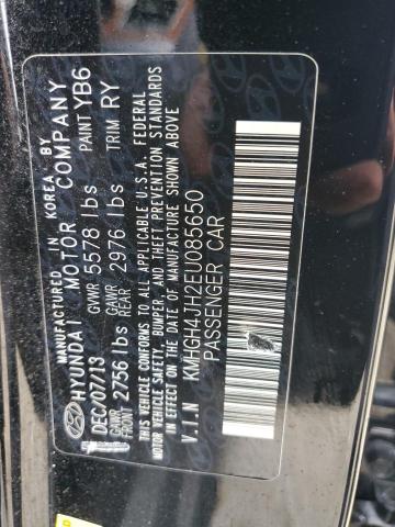 Photo 12 VIN: KMHGH4JH2EU085650 - HYUNDAI EQUUS 