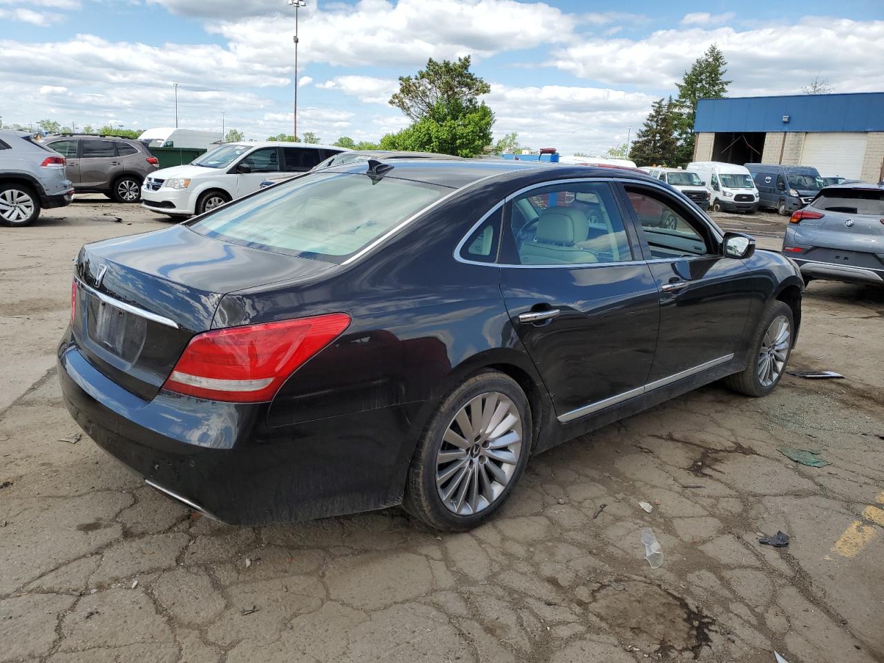 Photo 2 VIN: KMHGH4JH3FU098859 - HYUNDAI EQUUS 