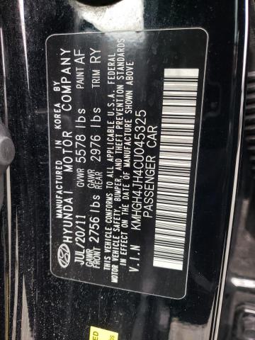 Photo 11 VIN: KMHGH4JH4CU045325 - HYUNDAI EQUUS SIGN 