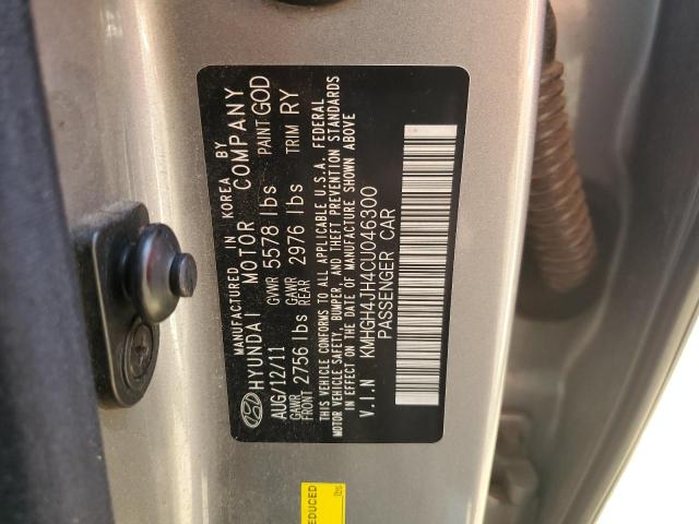 Photo 11 VIN: KMHGH4JH4CU046300 - HYUNDAI EQUUS SIGN 