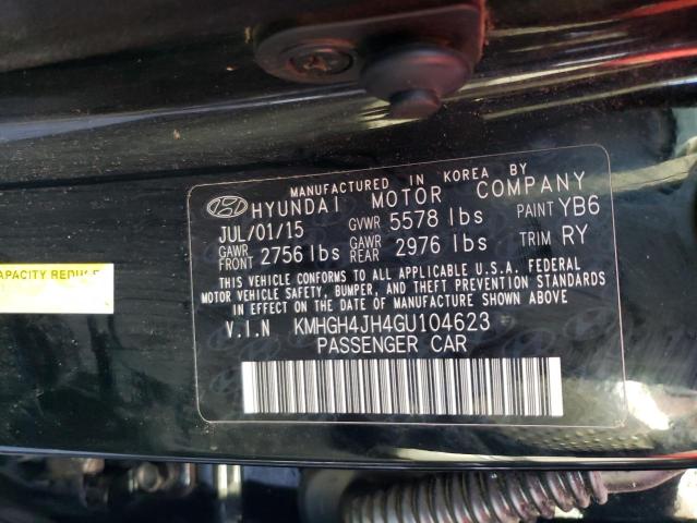 Photo 9 VIN: KMHGH4JH4GU104623 - HYUNDAI EQUUS SIGN 