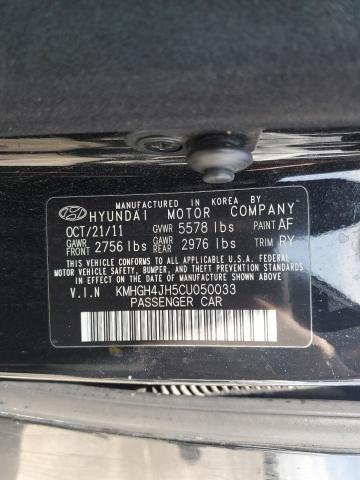 Photo 12 VIN: KMHGH4JH5CU050033 - HYUNDAI EQUUS 