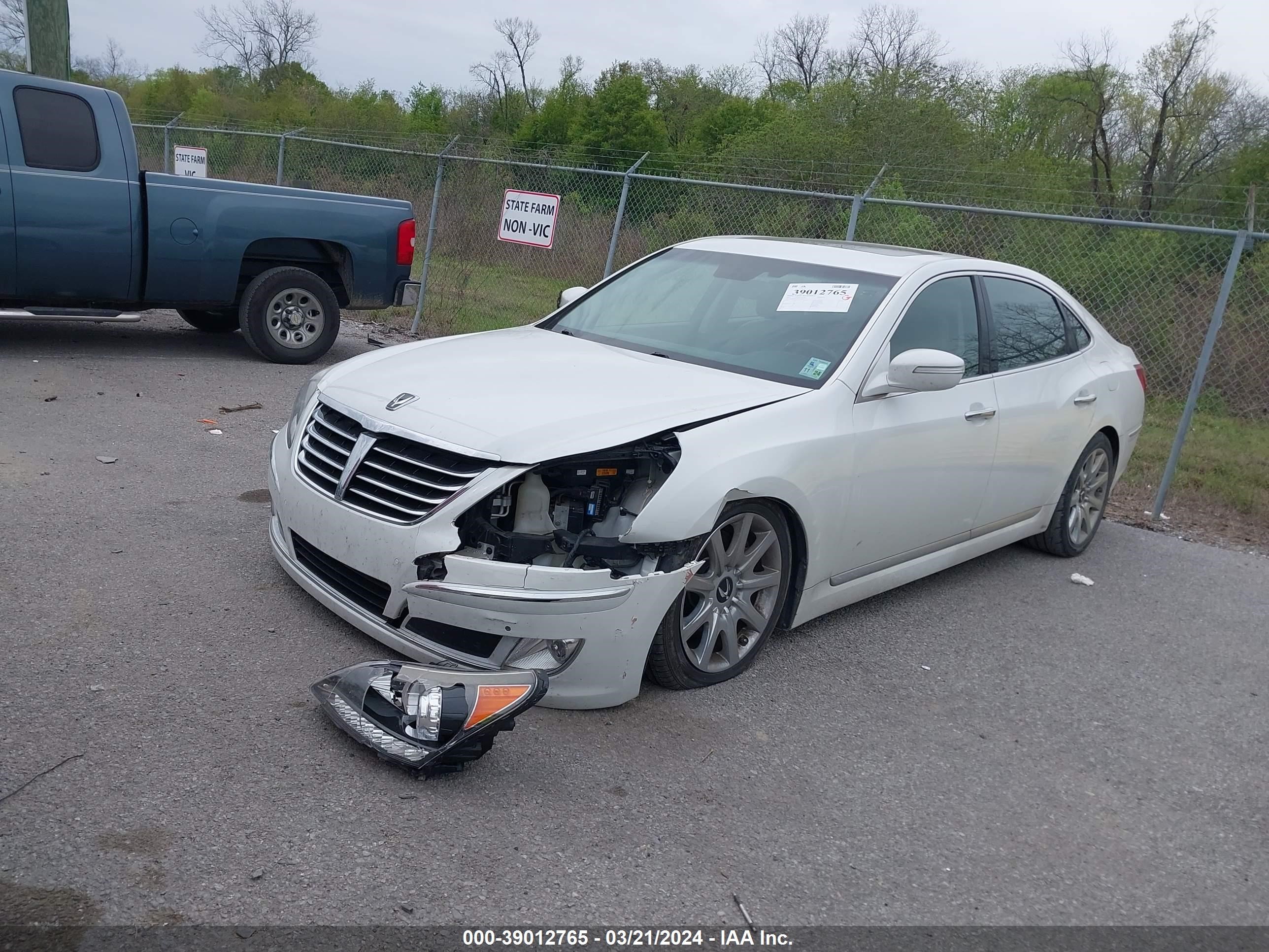 Photo 1 VIN: KMHGH4JH5DU058456 - HYUNDAI EQUUS 