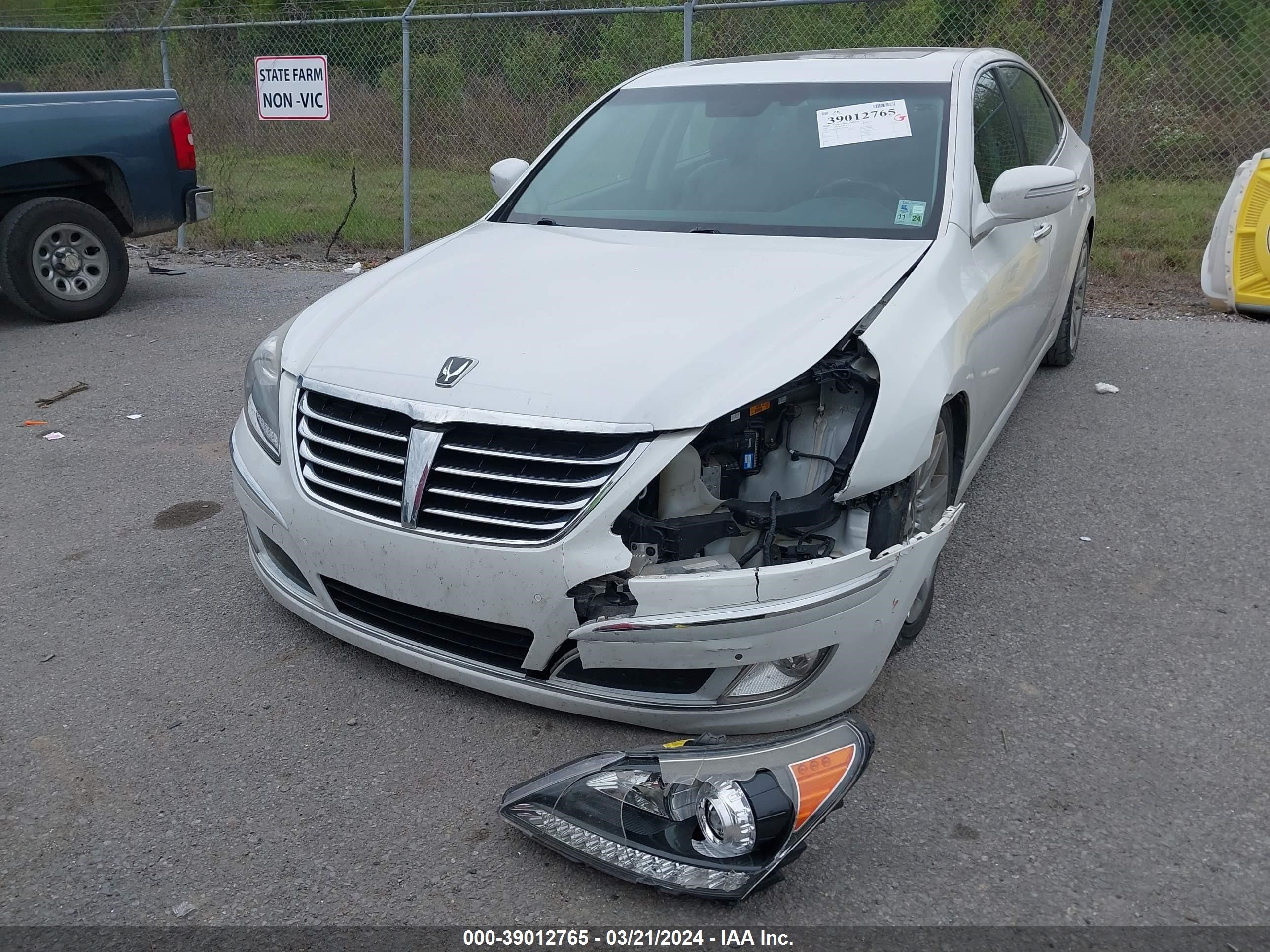 Photo 5 VIN: KMHGH4JH5DU058456 - HYUNDAI EQUUS 