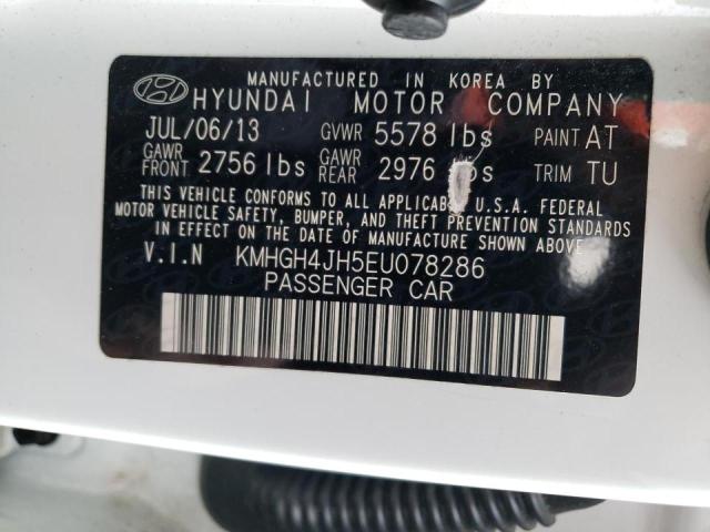 Photo 9 VIN: KMHGH4JH5EU078286 - HYUNDAI EQUUS SIGN 