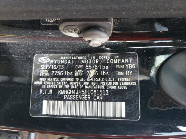 Photo 9 VIN: KMHGH4JH5EU081513 - HYUNDAI EQUUS 