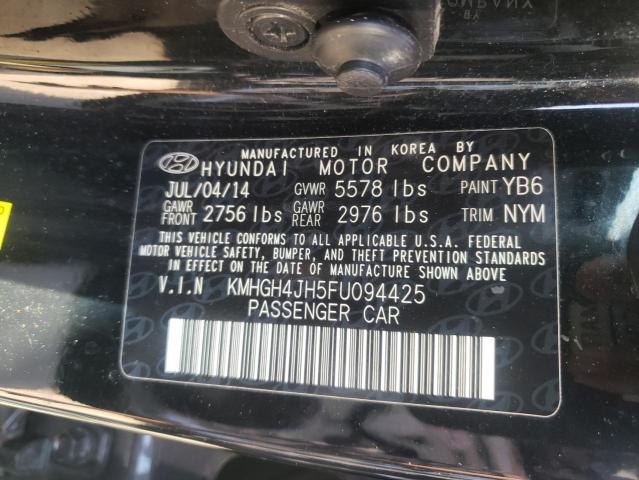 Photo 9 VIN: KMHGH4JH5FU094425 - HYUNDAI EQUUS SIGN 