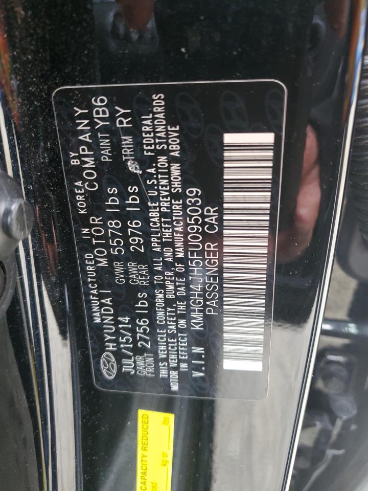 Photo 11 VIN: KMHGH4JH5FU095039 - HYUNDAI EQUUS 