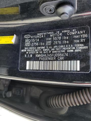 Photo 11 VIN: KMHGH4JH5FU098474 - HYUNDAI EQUUS SIGN 