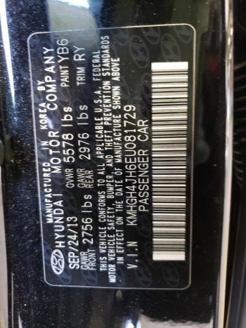 Photo 9 VIN: KMHGH4JH6EU081729 - HYUNDAI EQUUS SIGN 