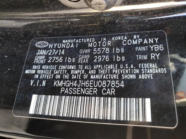 Photo 11 VIN: KMHGH4JH6EU087854 - HYUNDAI EQUUS 