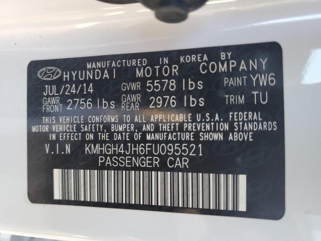 Photo 12 VIN: KMHGH4JH6FU095521 - HYUNDAI EQUUS SIGN 