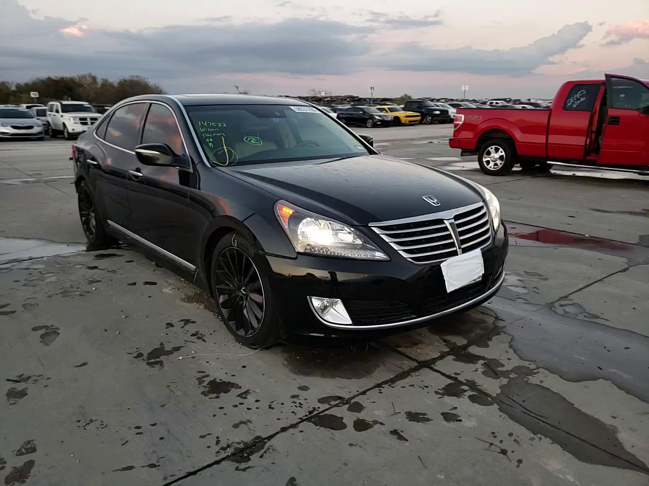 Photo 10 VIN: KMHGH4JH6FU100250 - HYUNDAI EQUUS SIGN 