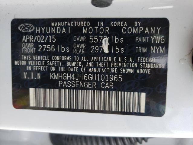 Photo 9 VIN: KMHGH4JH6GU101965 - HYUNDAI EQUUS SIGN 